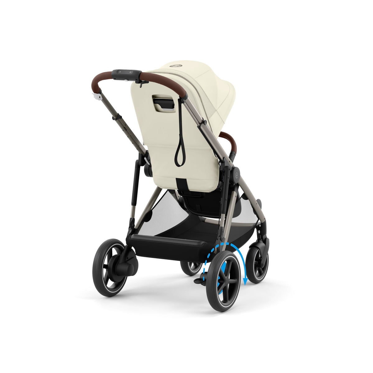 Cybex e-Gazelle S Seashell Beige/ Taupe Frame