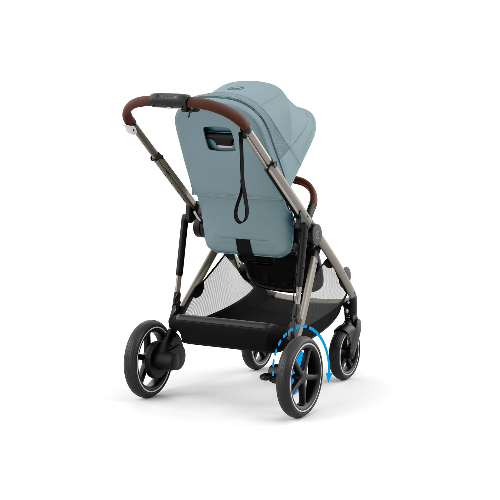 Cybex e-Gazelle S Kombikinderwagen 4in 1 Stormy Blue