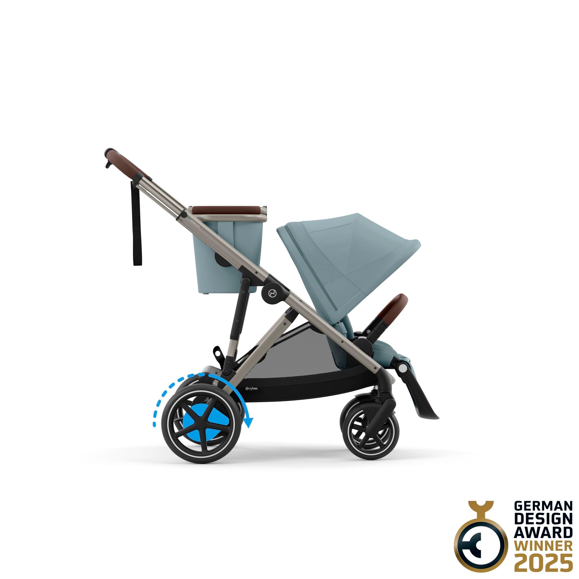 Cybex e-Gazelle S Kombikinderwagen 4in 1 Stormy Blue
