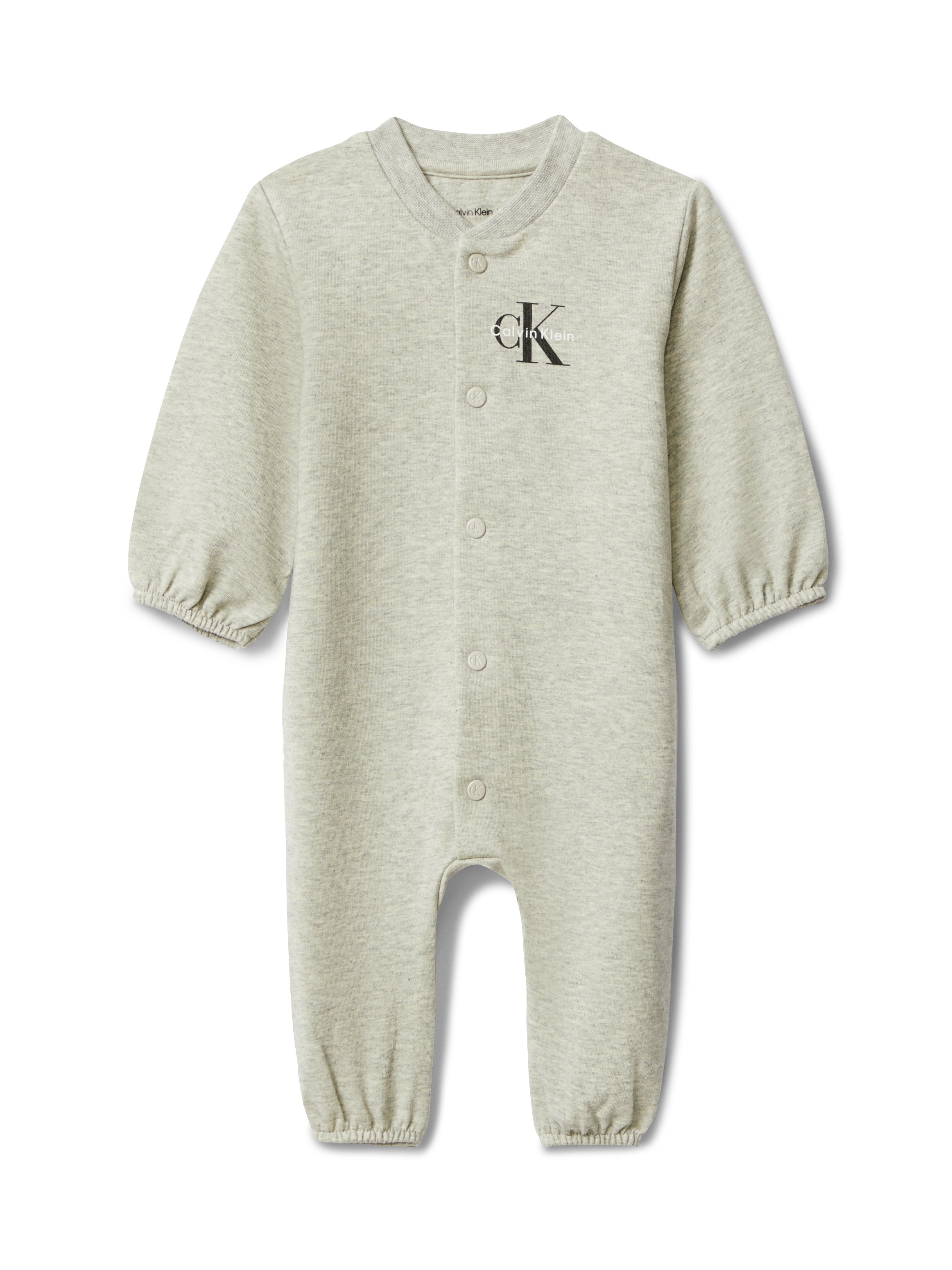 Calvin Klein Kids Strampler langärmlig heather grey