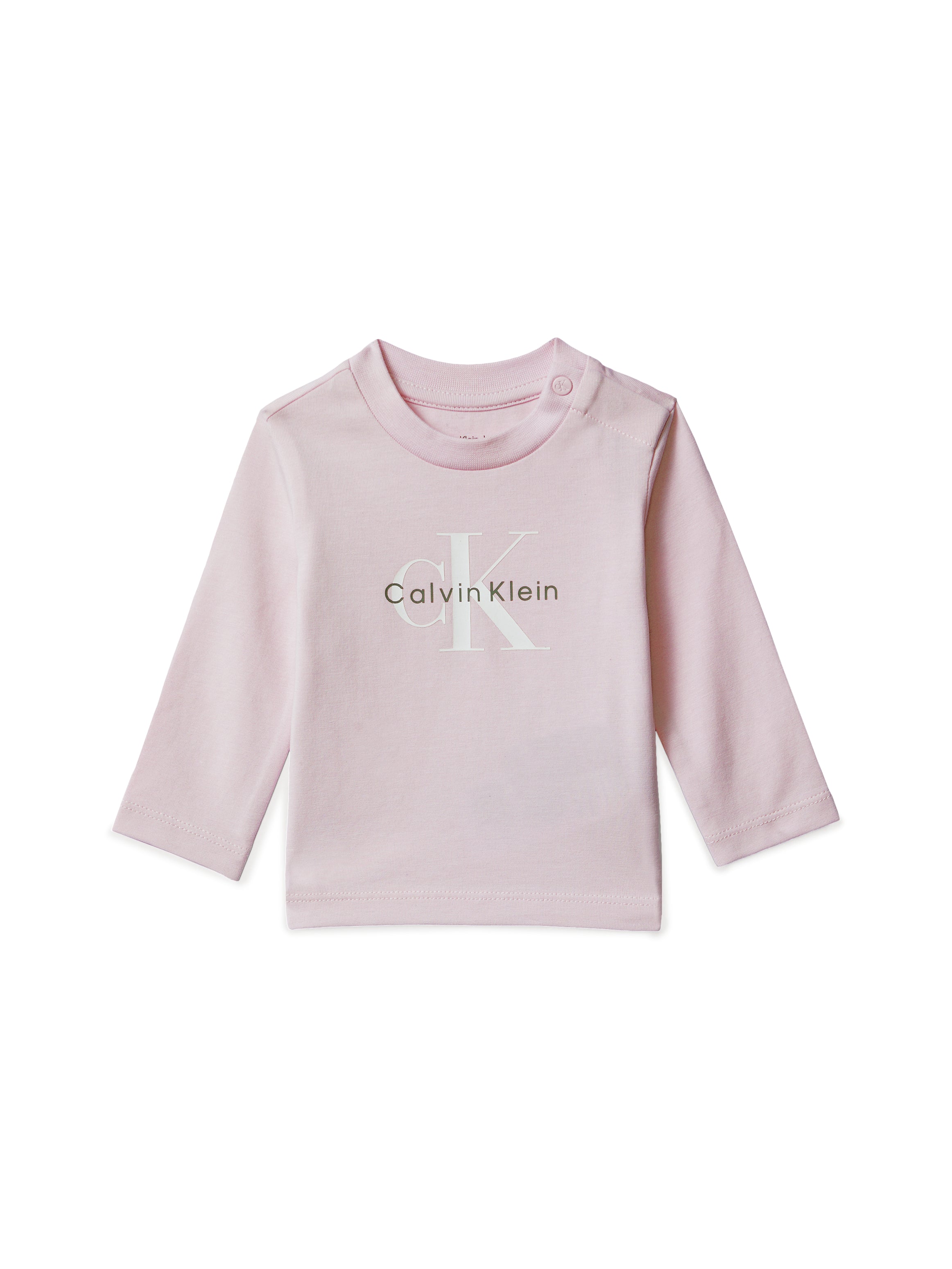 Calvin Klein Kids Shirt langärmlig rosa