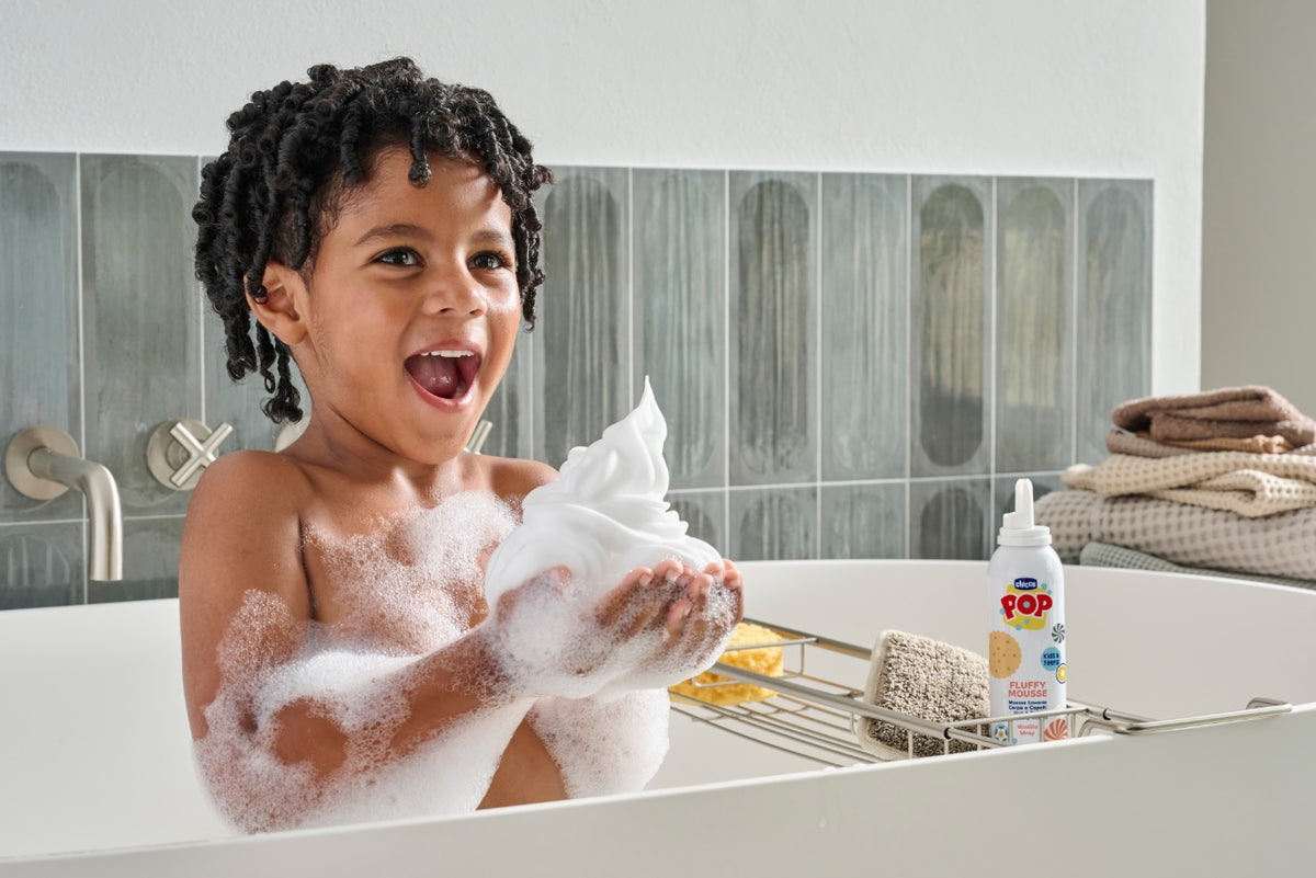 Chicco Pop Fluffy Mousse Hair&amp; Body vanille 200ML
