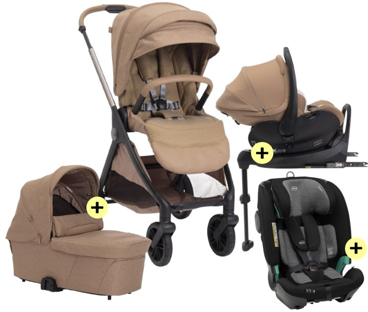 Chicco Bellagio 2.0 5in1 Kinderwagen- Set Flexi mit Nachfolgesitz *PROMO*