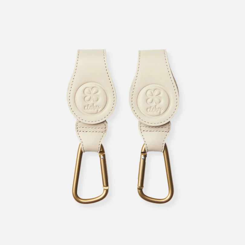 Cloby Leder Kinderwagenhaken