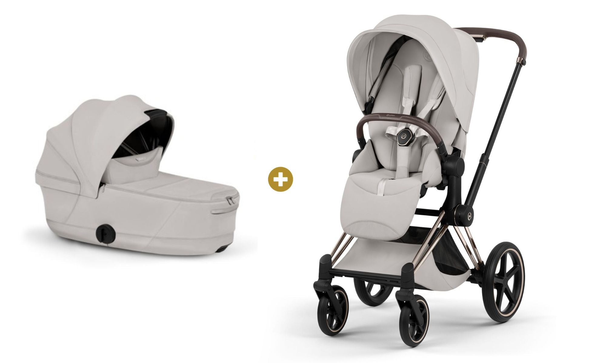 Cybex PRIAM 5 Style inkl. Babywanne faltbar City Grey