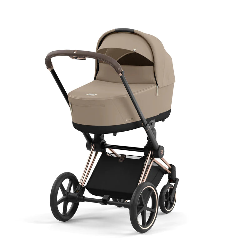 Cybex Platinum e-Priam mit Tragewanne Cozy Beige