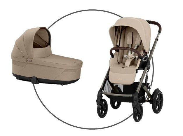 Cybex Talos S Lux Kombikinderwagen - Almond Beige