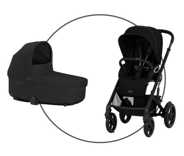 Cybex Talos S Lux Kombikinderwagen - Moon Black