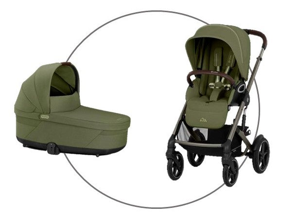 Cybex Talos S Lux Kombikinderwagen - Moss Green