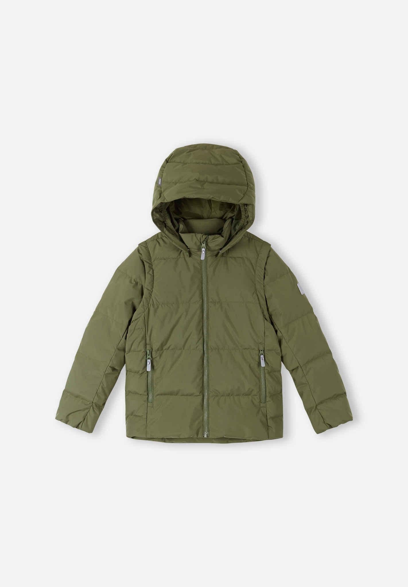 REIMA Kinder Coffee Bean Daunenjacke Porosein