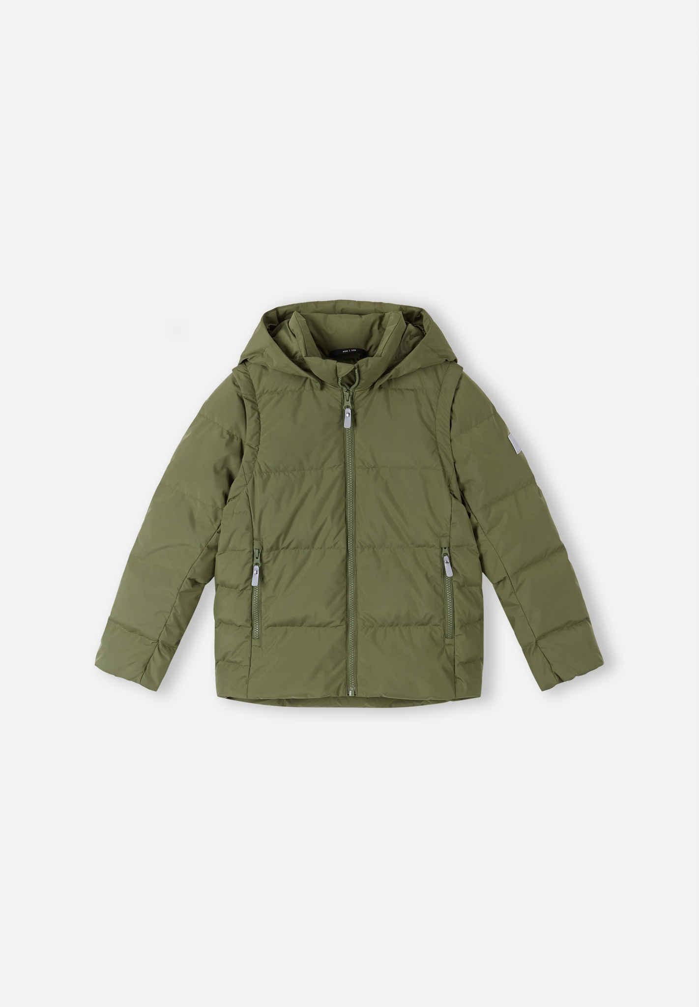 REIMA Kinder Coffee Bean Daunenjacke Porosein