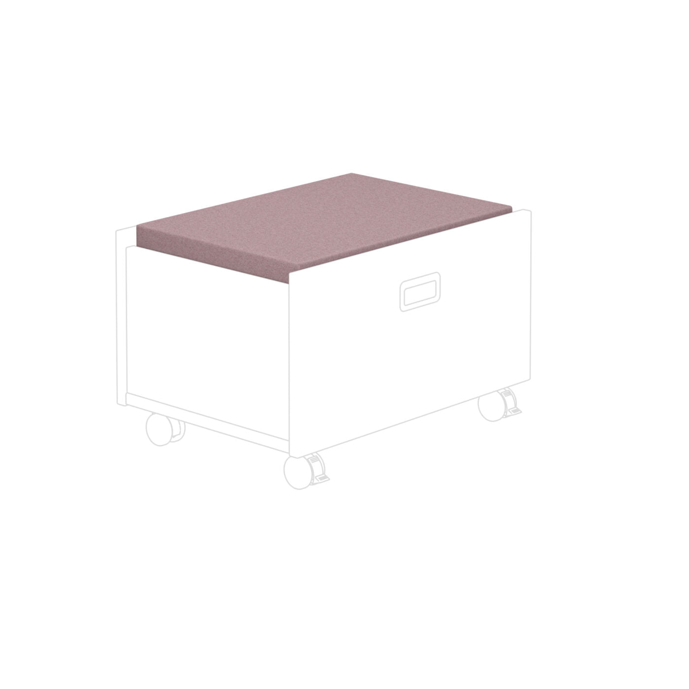 PAIDI Sitzpolster für Rollbox Mikrofaser