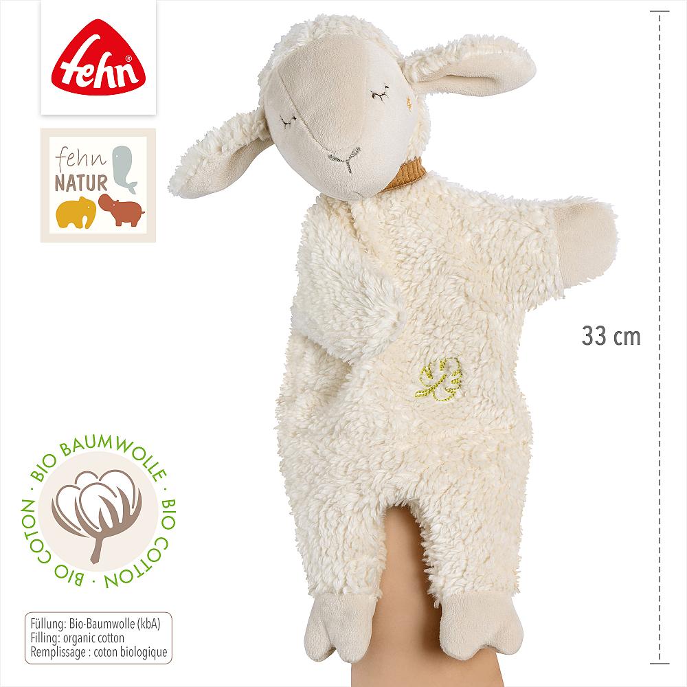 Fehn Handpuppe Schaf