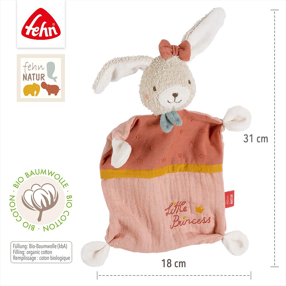 Fehn Schmusetuch Hase Princess