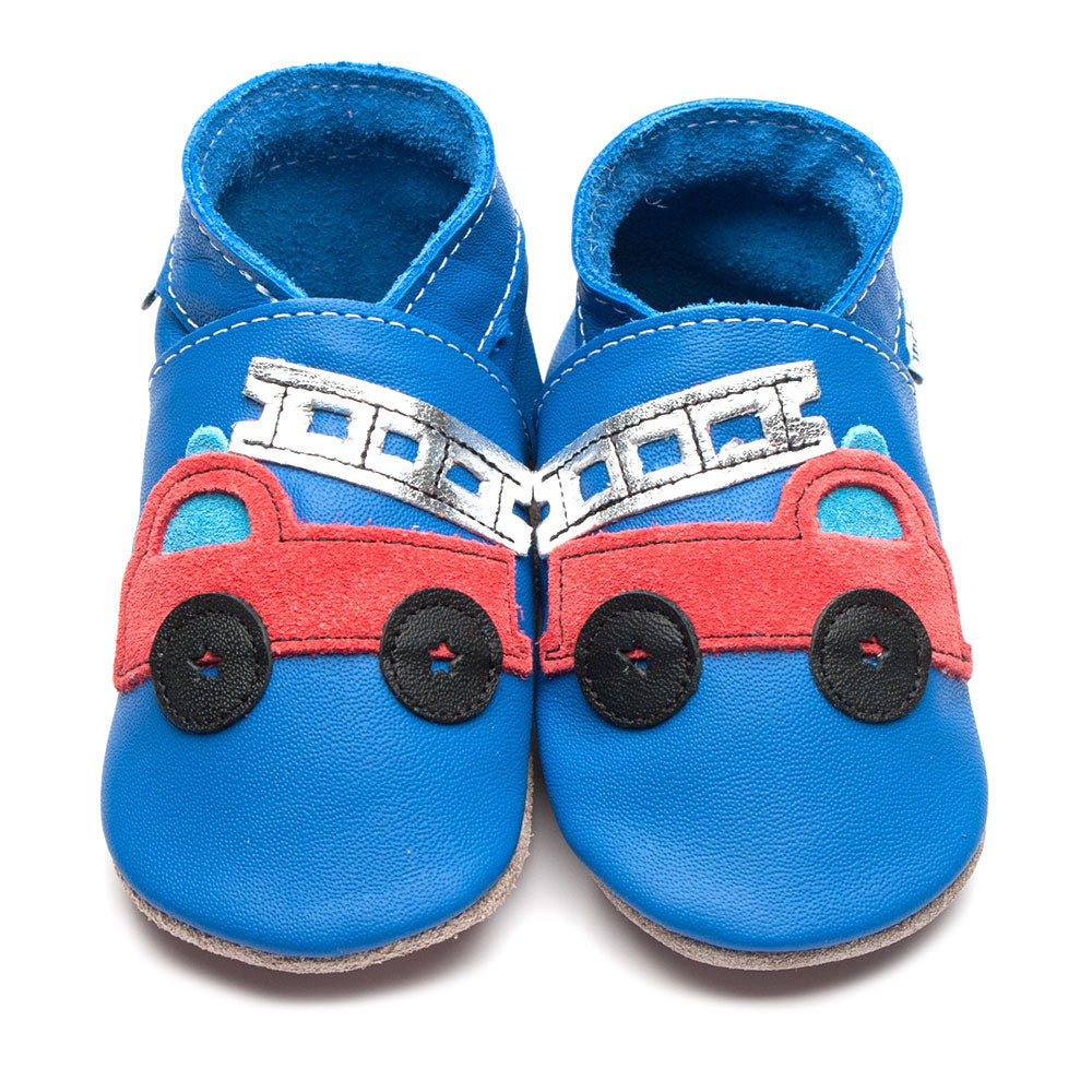 Inch Blue Kinderschuhe Feuerwehrauto