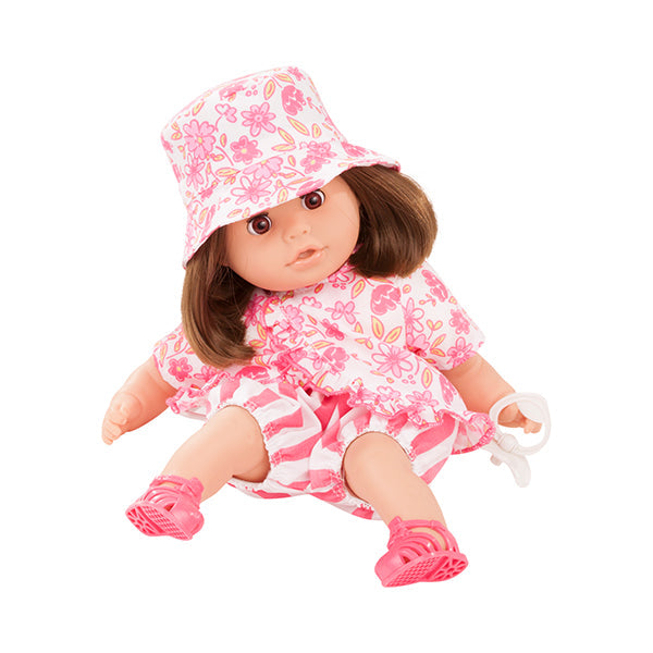 Götz Puppe Cosy Aquini braune Haare 33cm