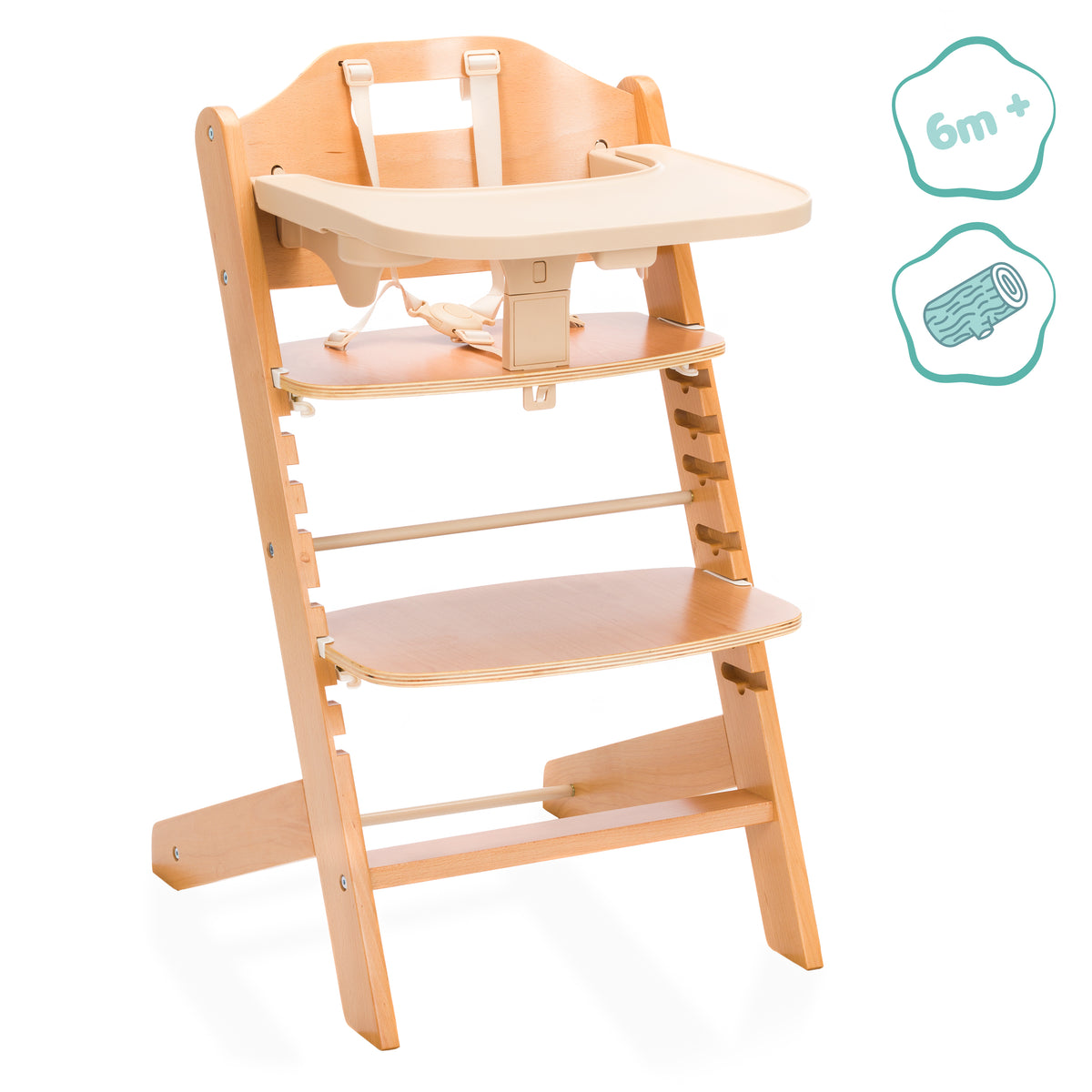 Fillikid Hochstuhl Pia Swing natur
