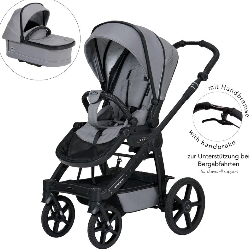 HARTAN Kinderwagen Rock IT OUTDOOR mit Handbremse
