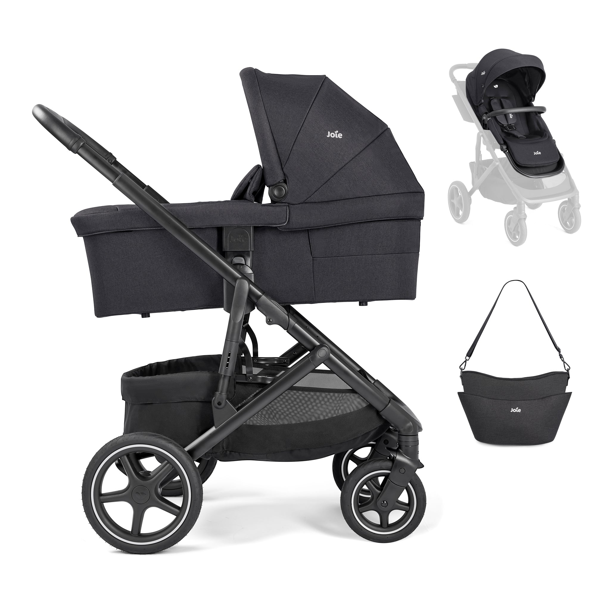 Joie Elara inkl. Babywanne Ramble XL Raven