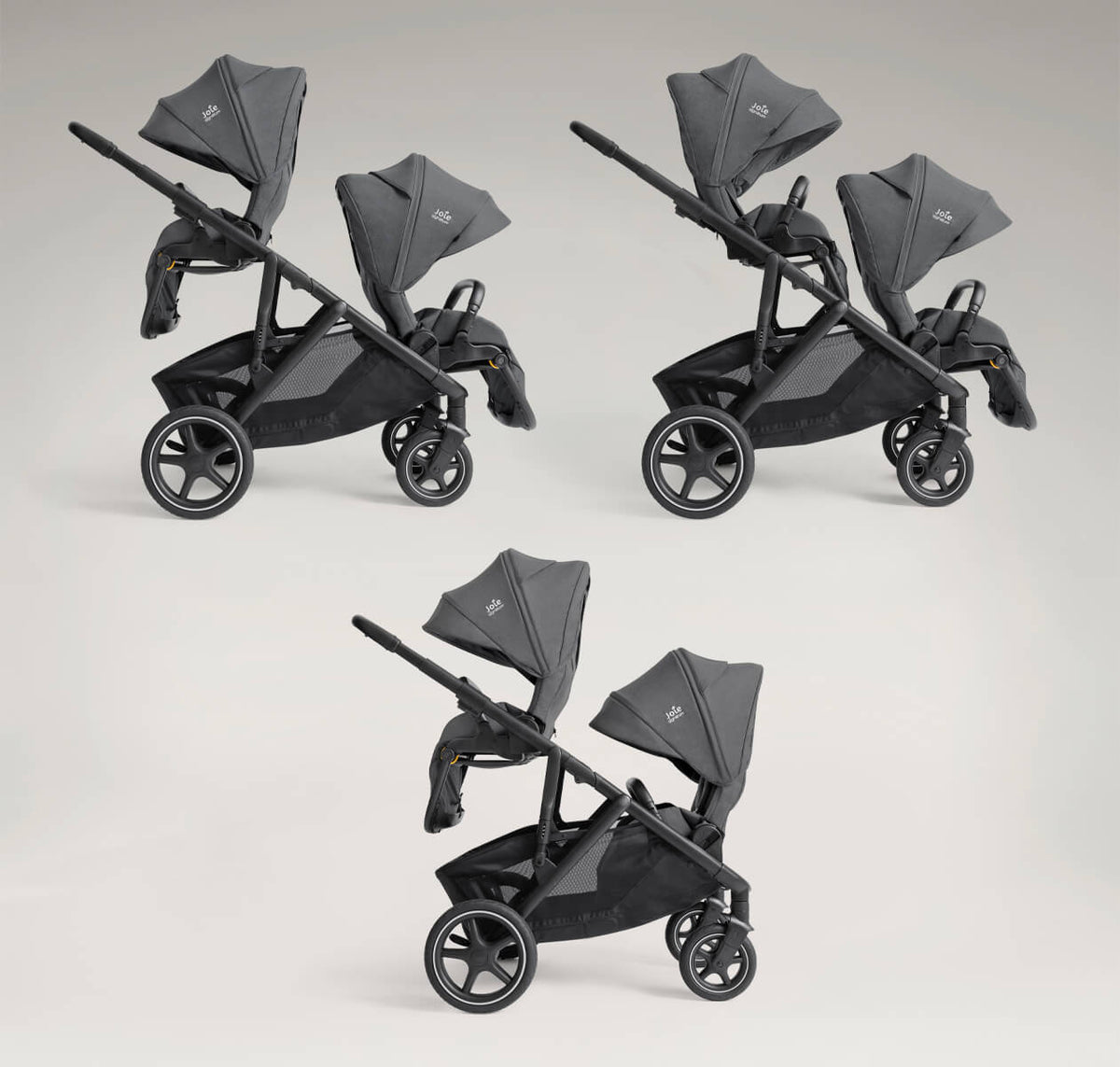 Joie Versiti Trio Set Kinderwagen Ebony