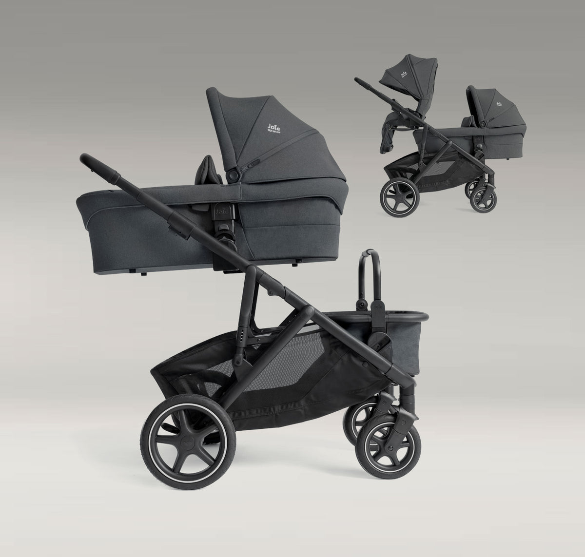 Joie Versiti Trio Set Kinderwagen Ebony