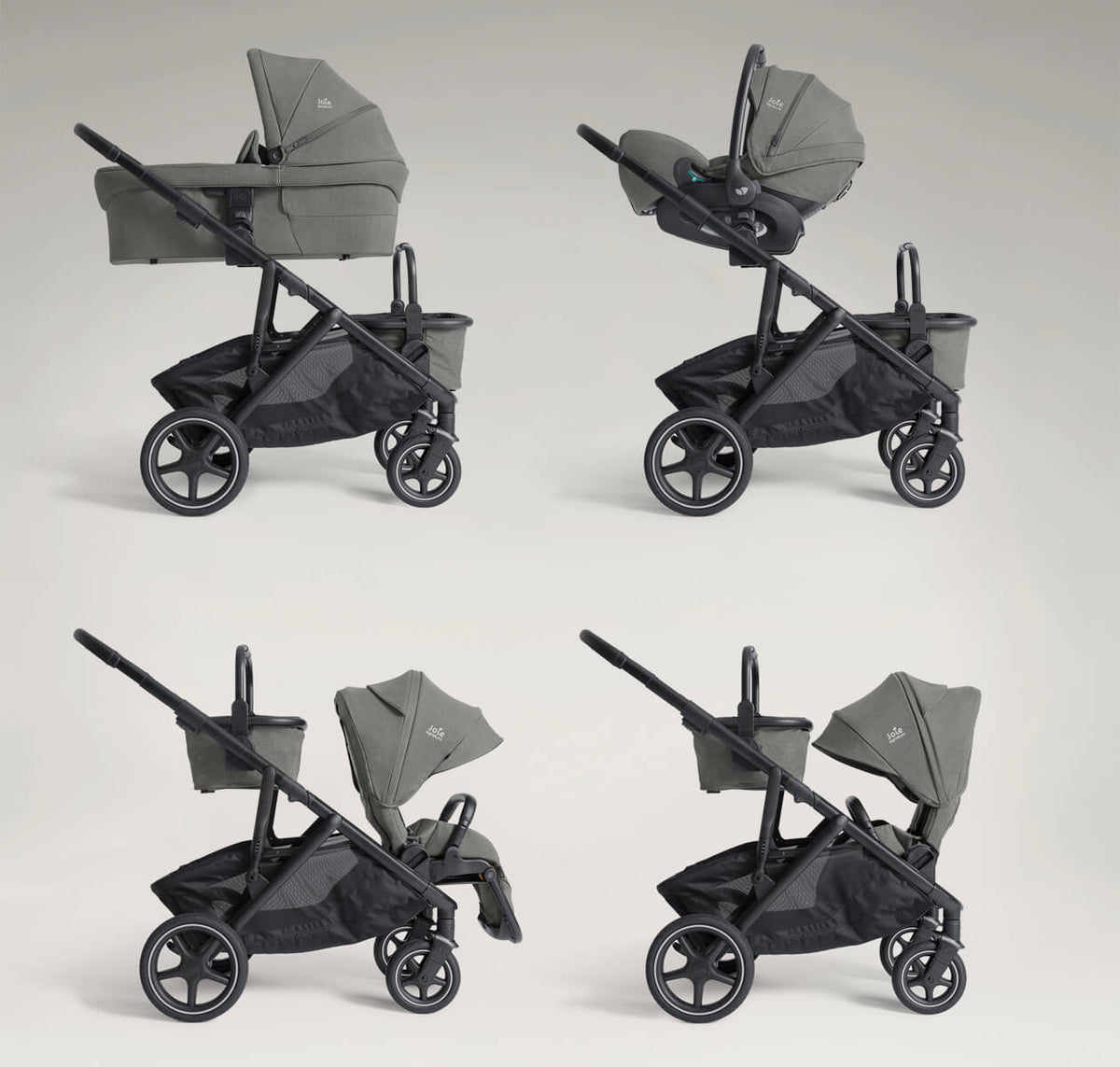 Joie Versiti Trio Set Kinderwagen Evergreen