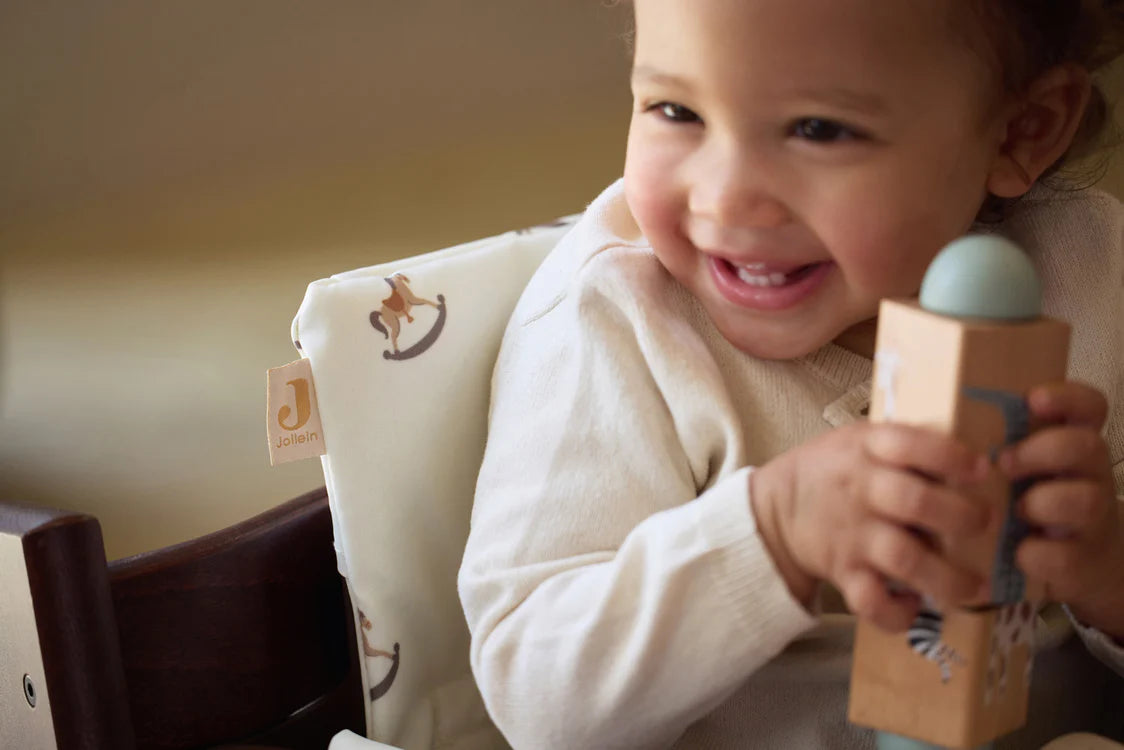 Jollein Sitzverkleinerer für Kinderhochstuhl Nostalgic Ride