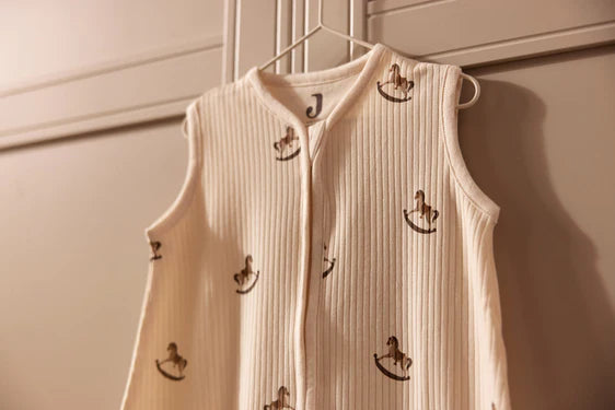 Jollein Schlafsack Jersey Newborn Rib 60cm - Nostalgic Ride