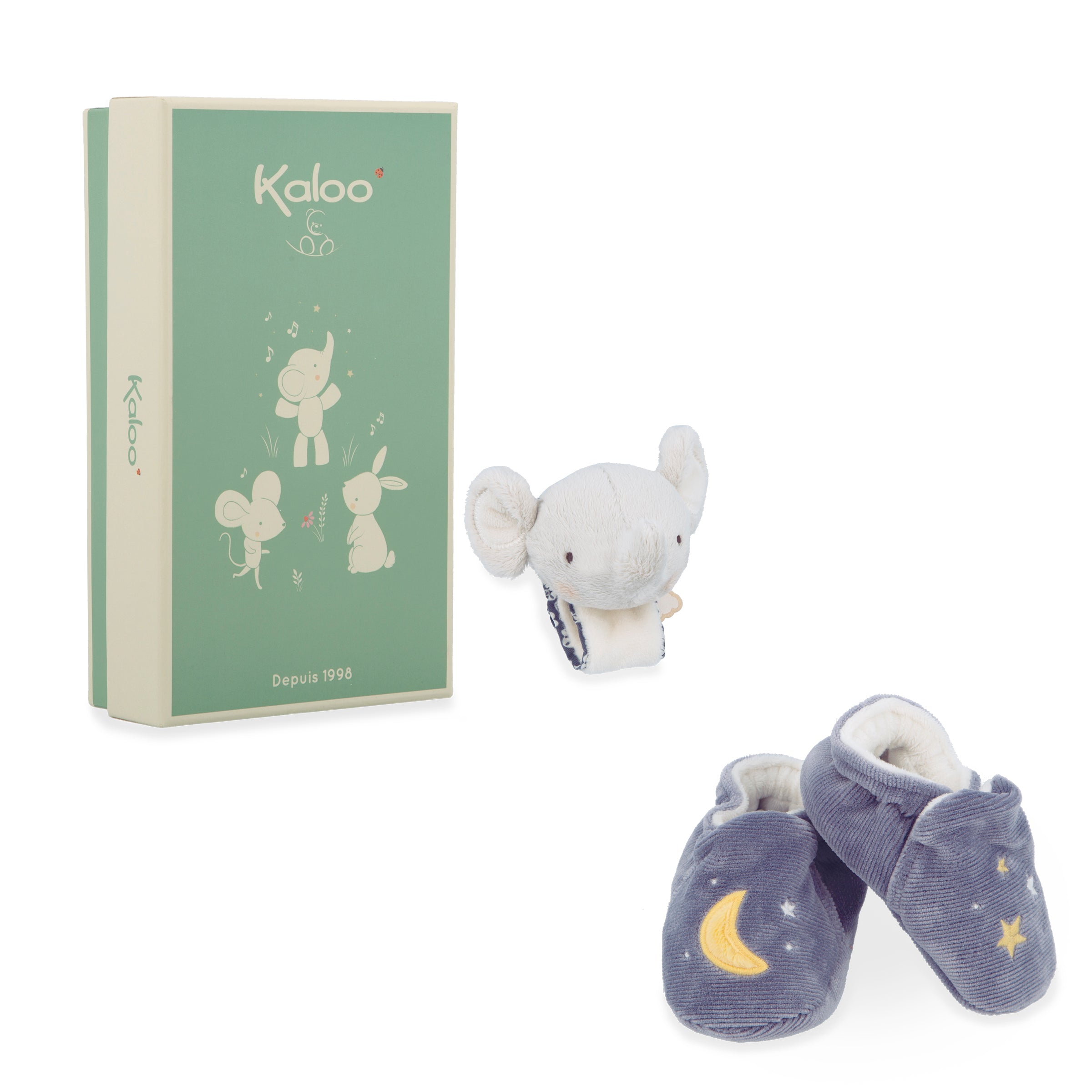 Kaloo Klangarmband & Pantoffeln