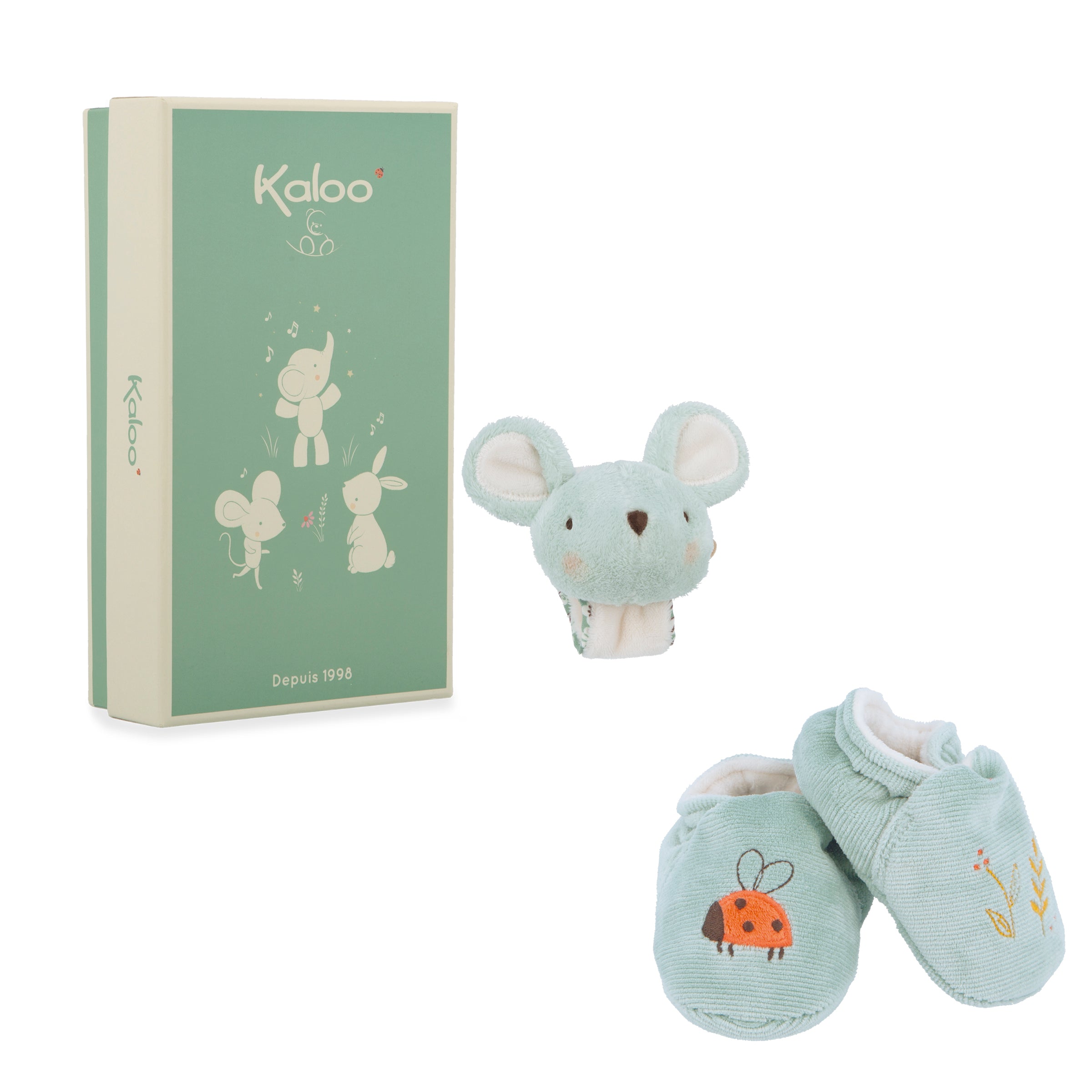 Kaloo Klangarmband & Pantoffeln