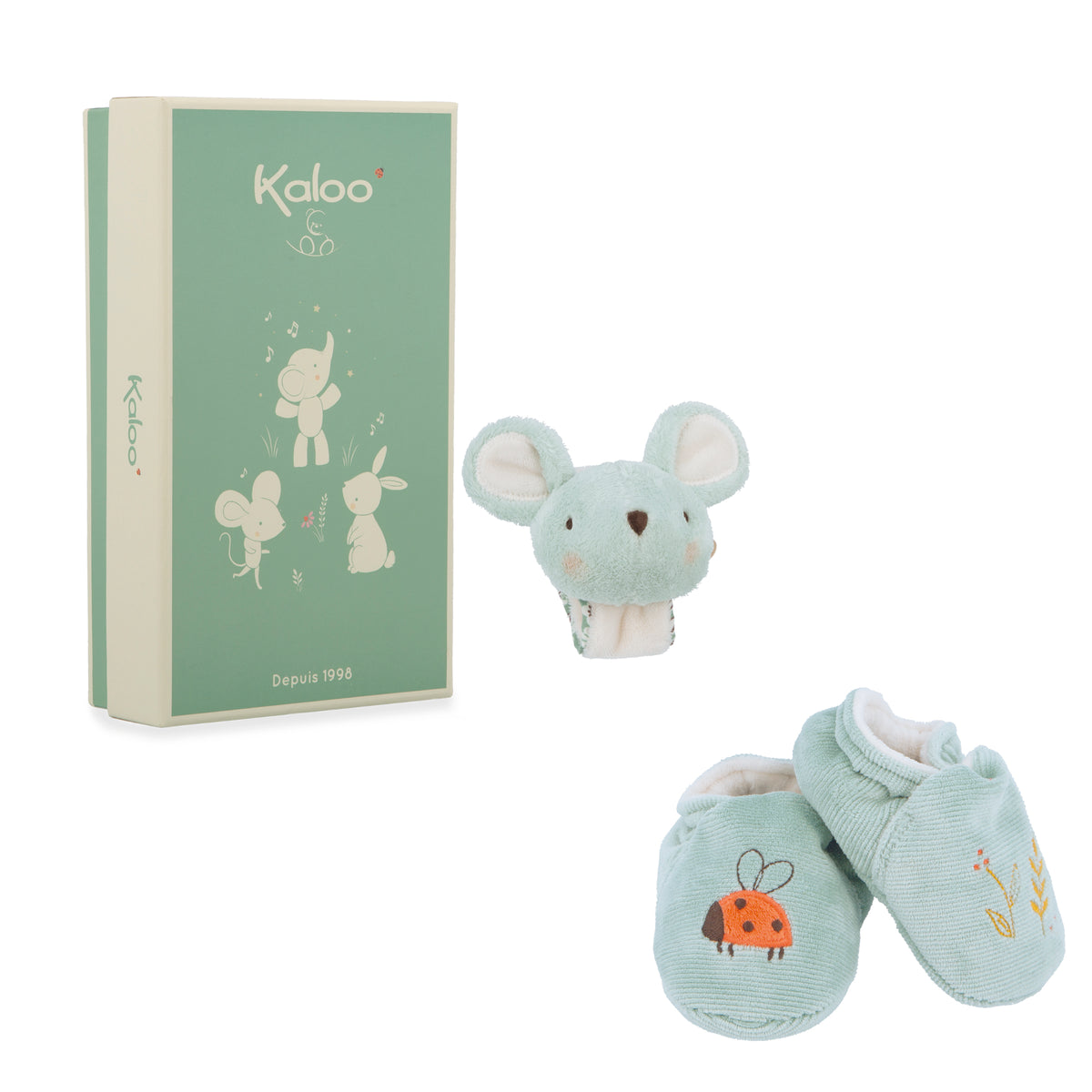 Kaloo Klangarmband &amp; Pantoffeln