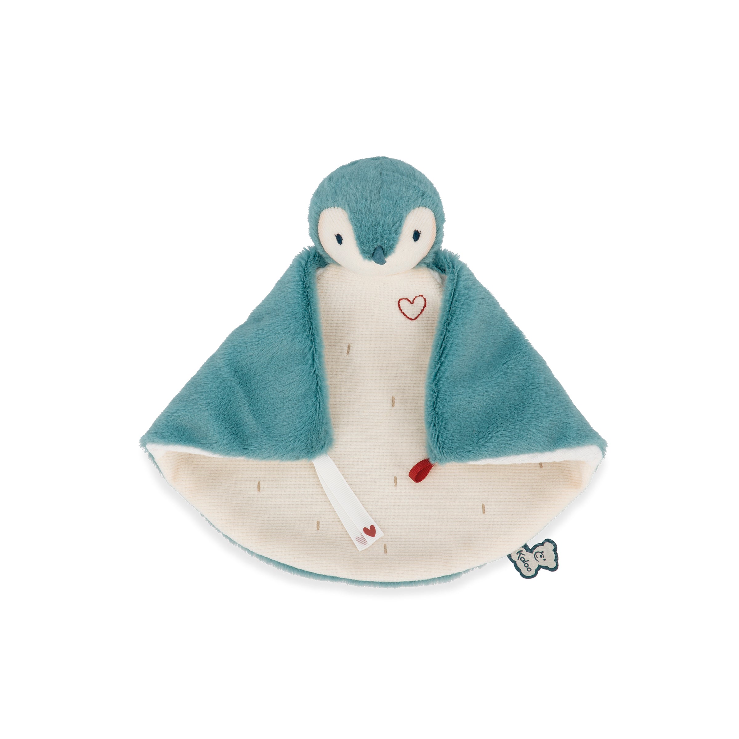 Kaloo Schmusetuch Pinguin Grün