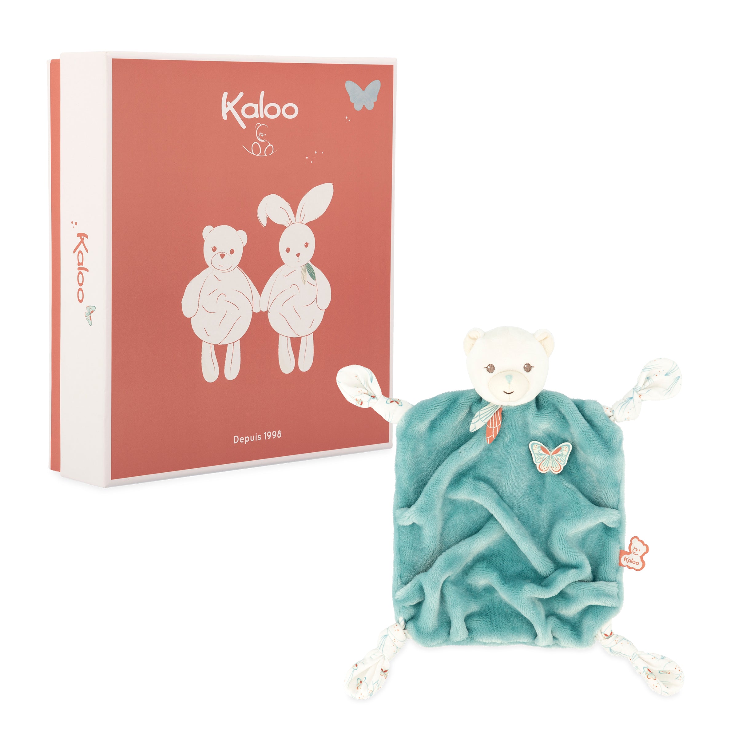 Kaloo Kuscheltuch mit Köpfchen 23 cm