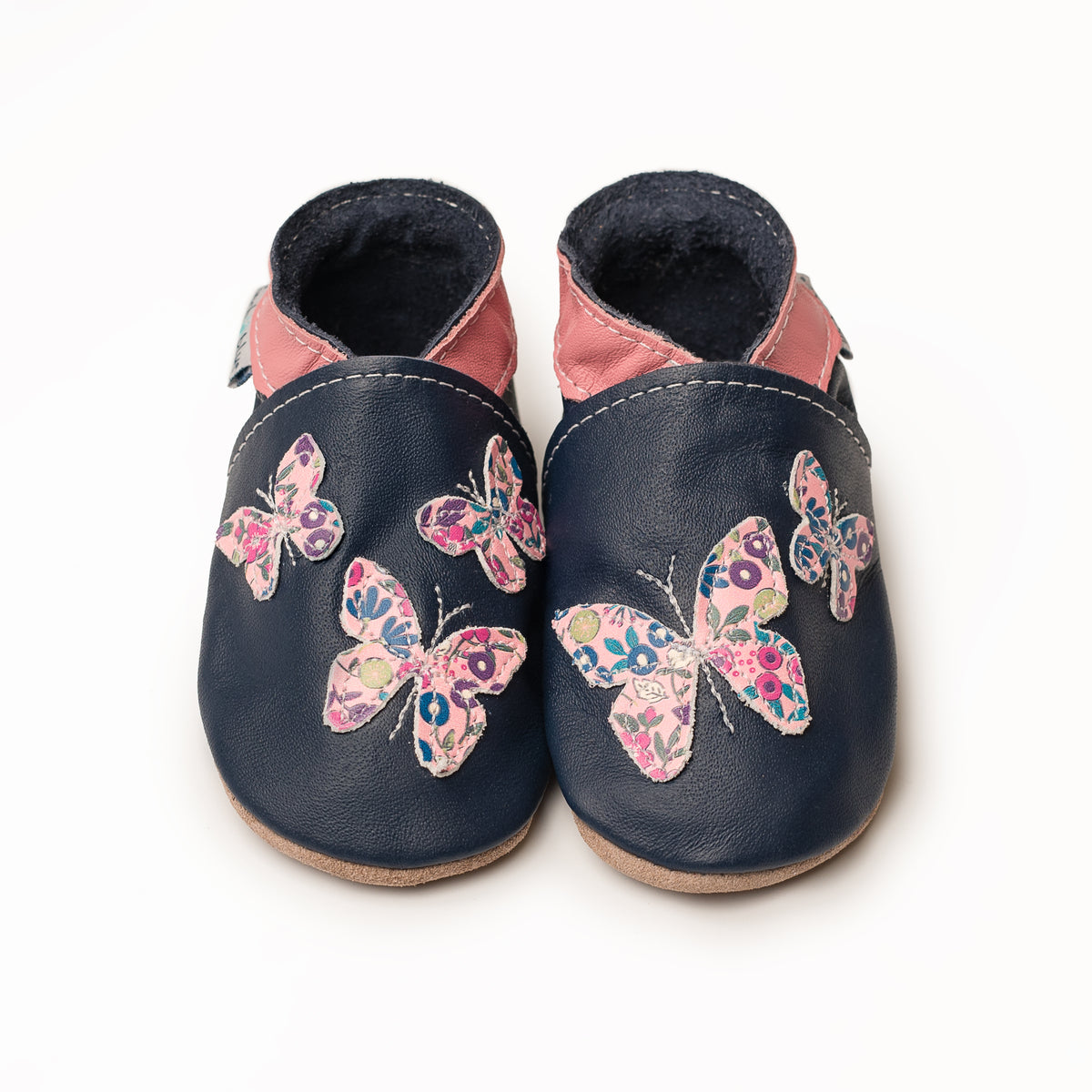 Inch Blue Kinderschuhe Schmetterling Marineblau