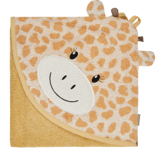 Sterntaler Kapuzenbadetuch 100x100 cm Giraffe Kaya