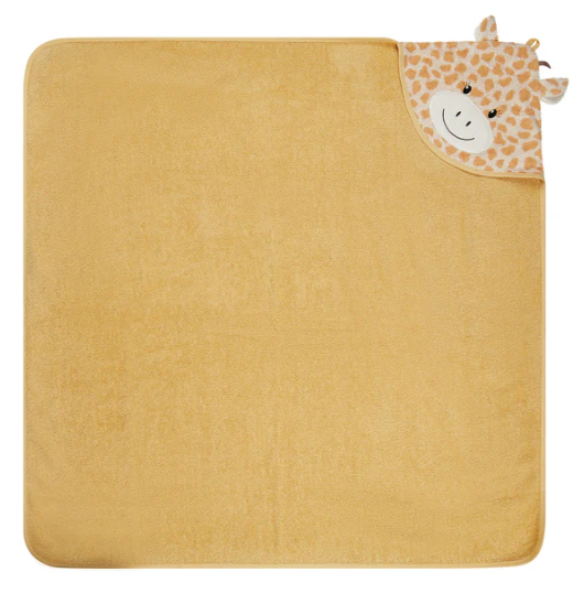 Sterntaler Kapuzenbadetuch 100x100 cm Giraffe Kaya