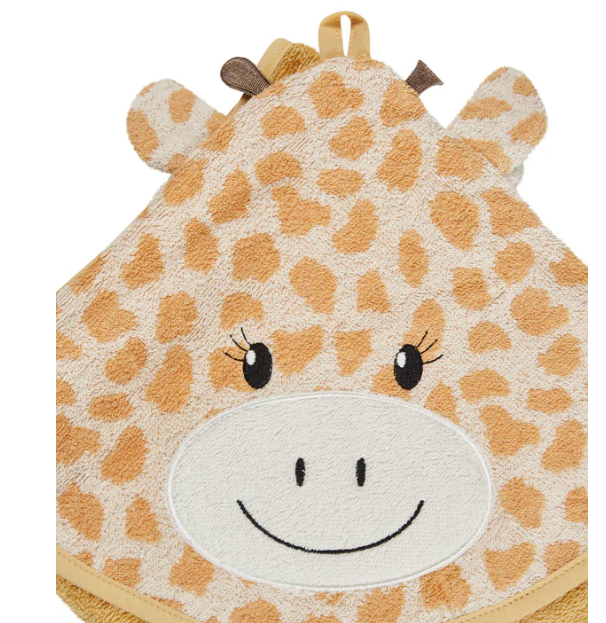 Sterntaler Kapuzenbadetuch 100x100 cm Giraffe Kaya