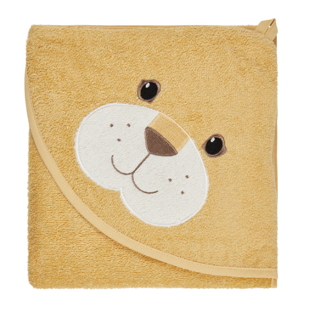 Sterntaler Kapuzenbadetuch 100x100cm Leo