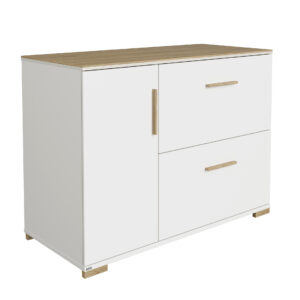 PAIDI Enie Kinderzimmer 3-teilig mit Wickelaufsatz, 3-türiger Schrank