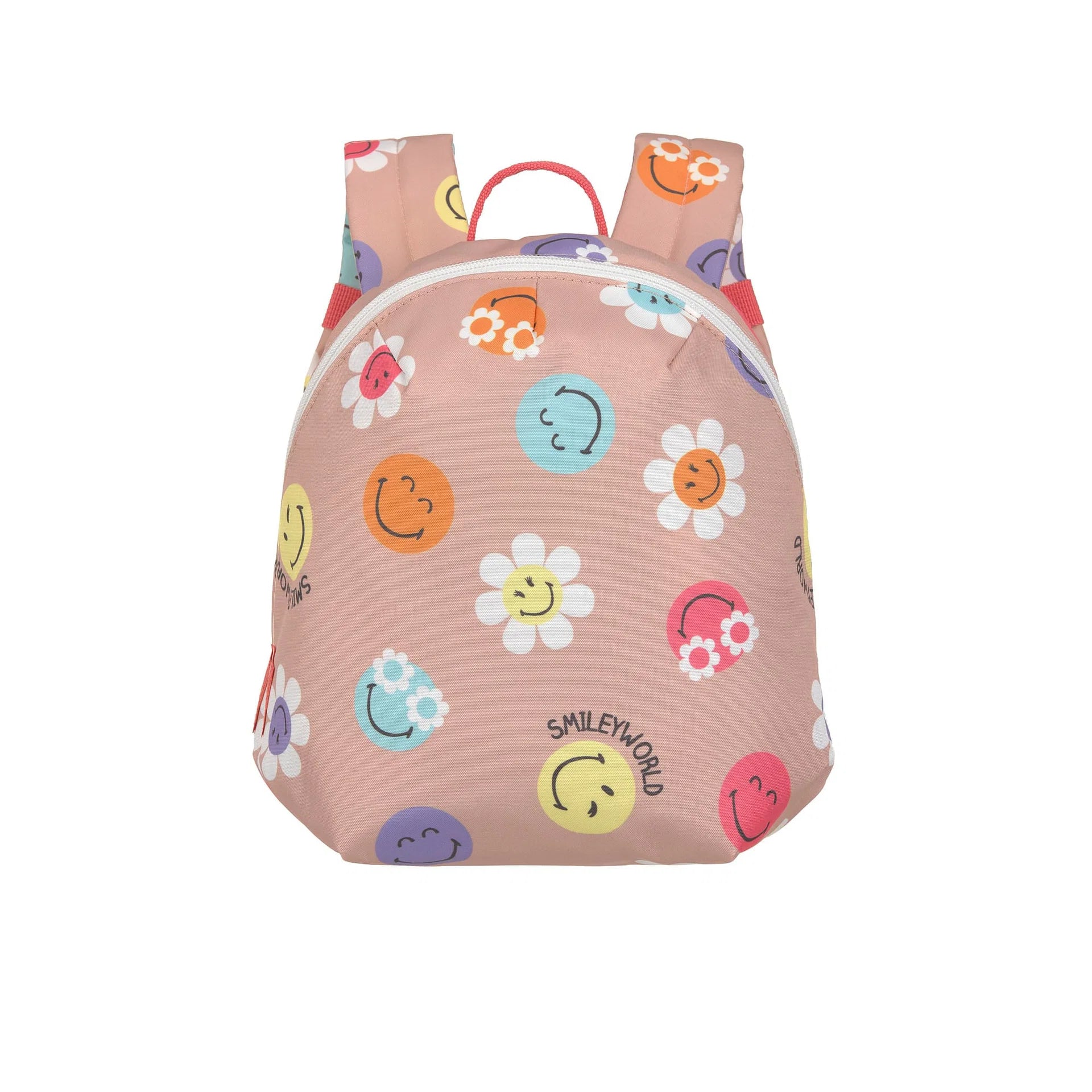 Lässig Kindergartenrucksack Tiny SmileyWorld, Rosa