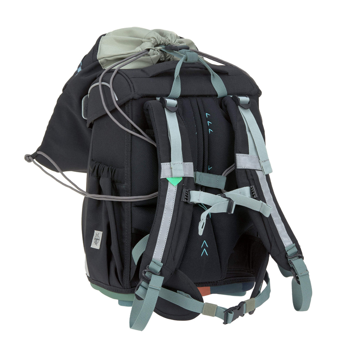 Lässig Schulranzen Set 7-teilig slim Unique black