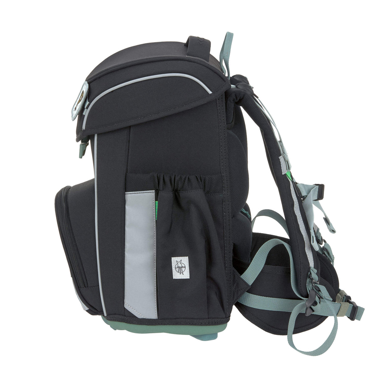 Lässig Schulranzen Set 7-teilig slim Unique black