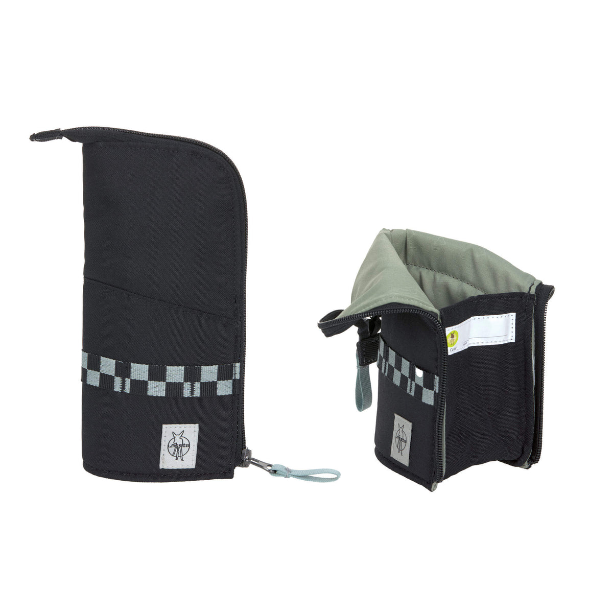 Lässig Schulranzen Set 7-teilig slim Unique black