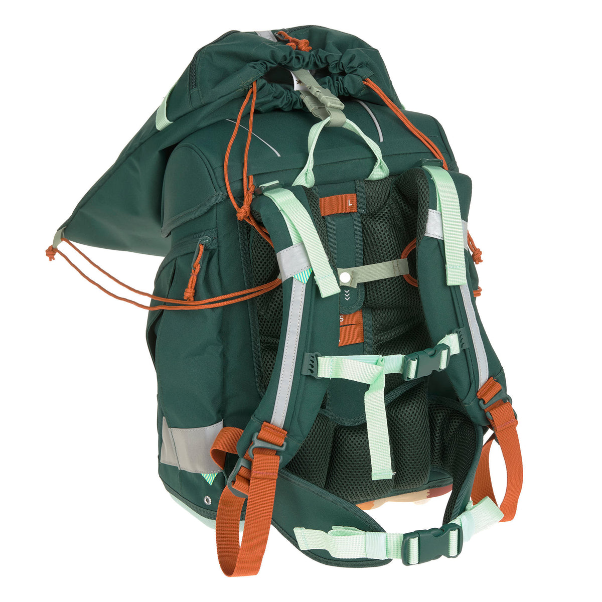 Lässig Schulranzen Set 7-teilig Boxy Unique Dark Green Ocean Edition