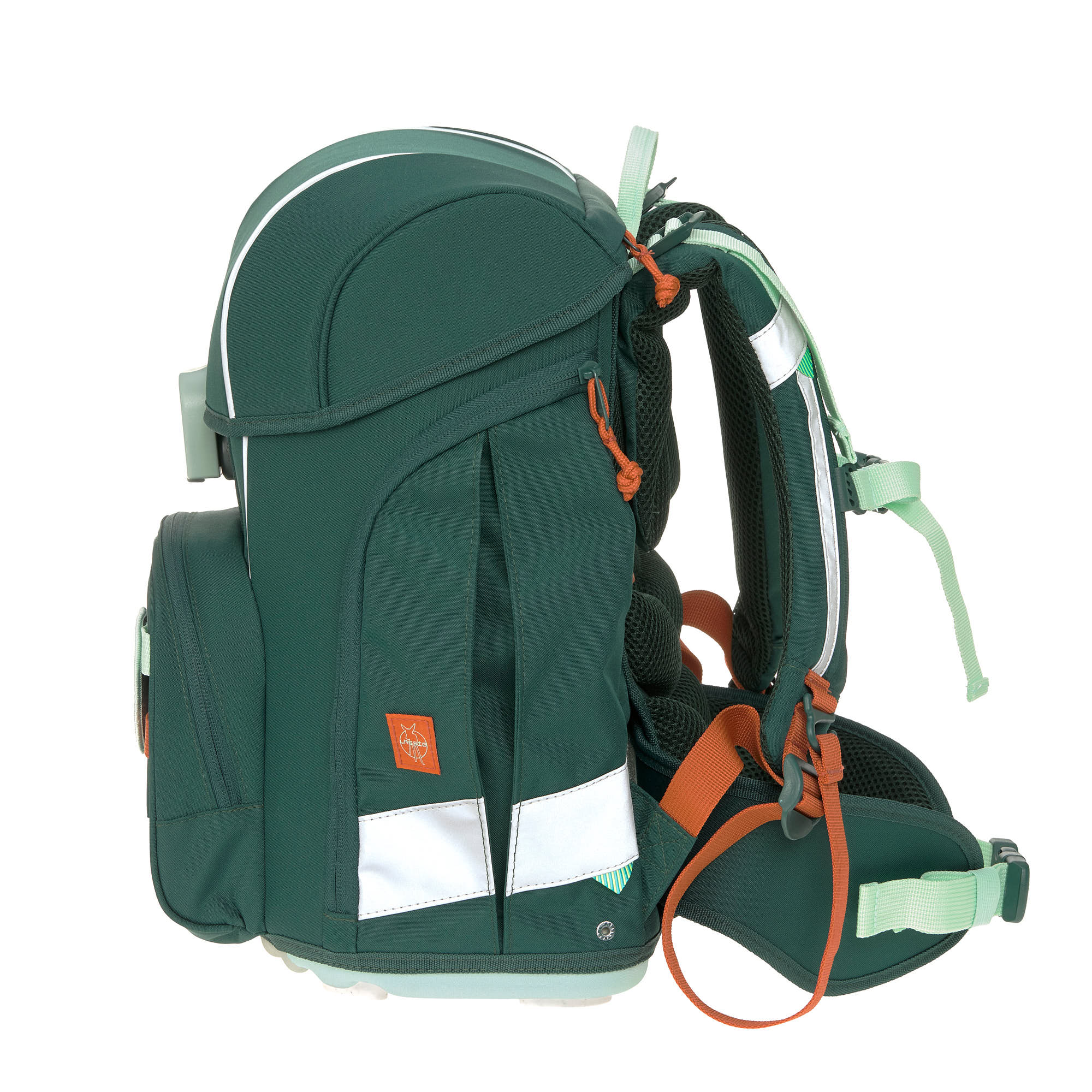 Lässig Schulranzen Set 7-teilig Boxy Unique Dark Green Ocean Edition