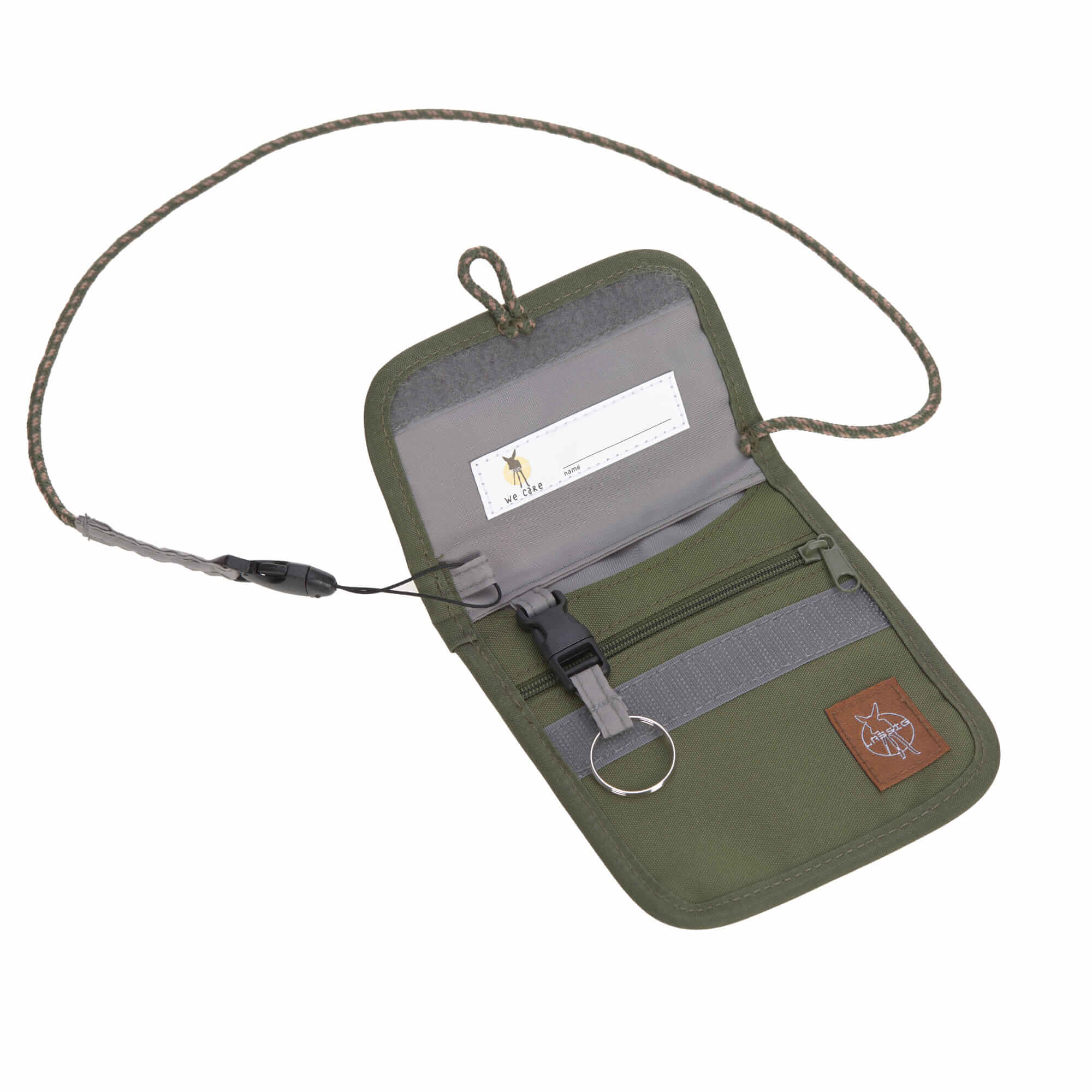 Lässig Schulranzen Set 7-teilig Boxy Unique Olive