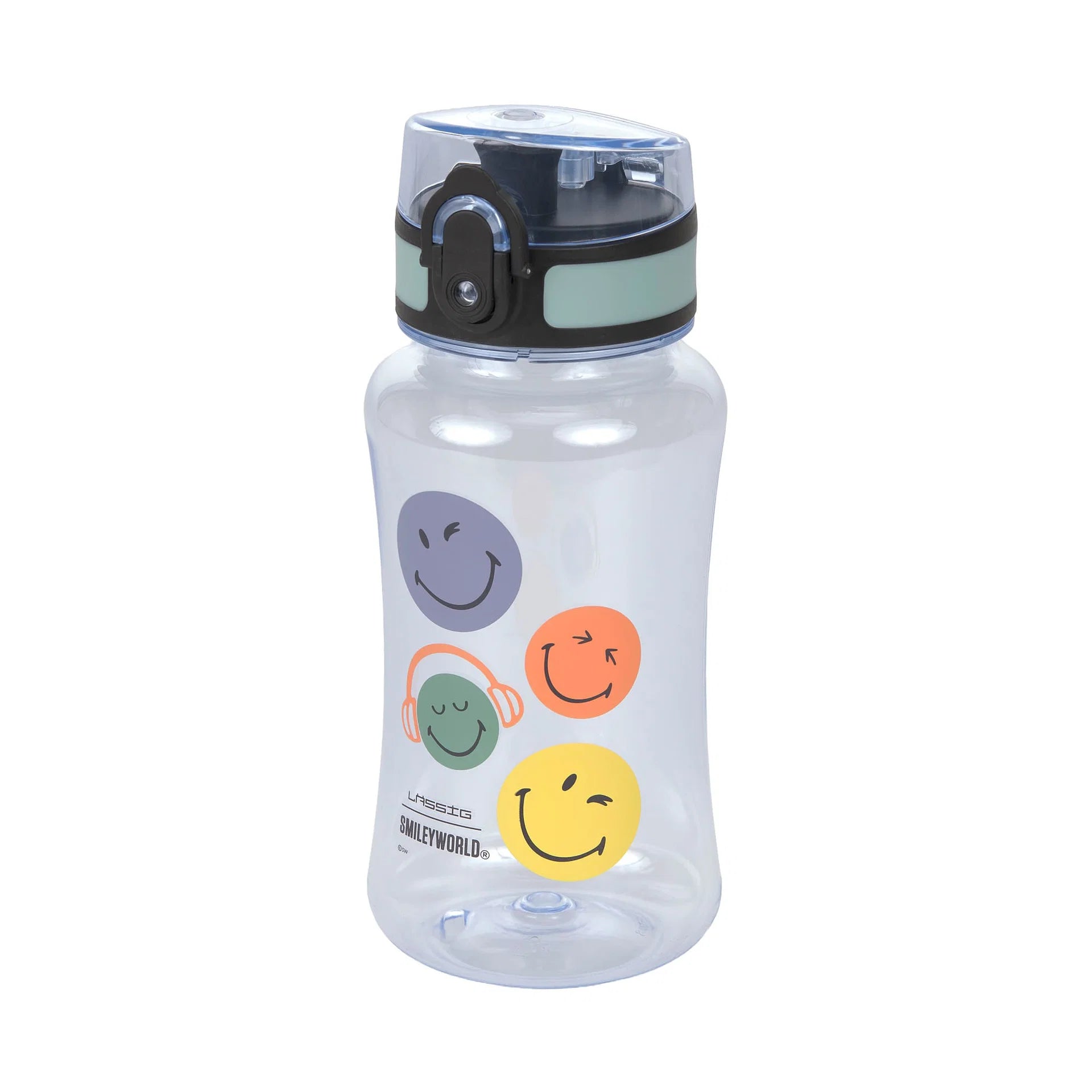 Lässig Trinkflasche SmileyWorld, Blau