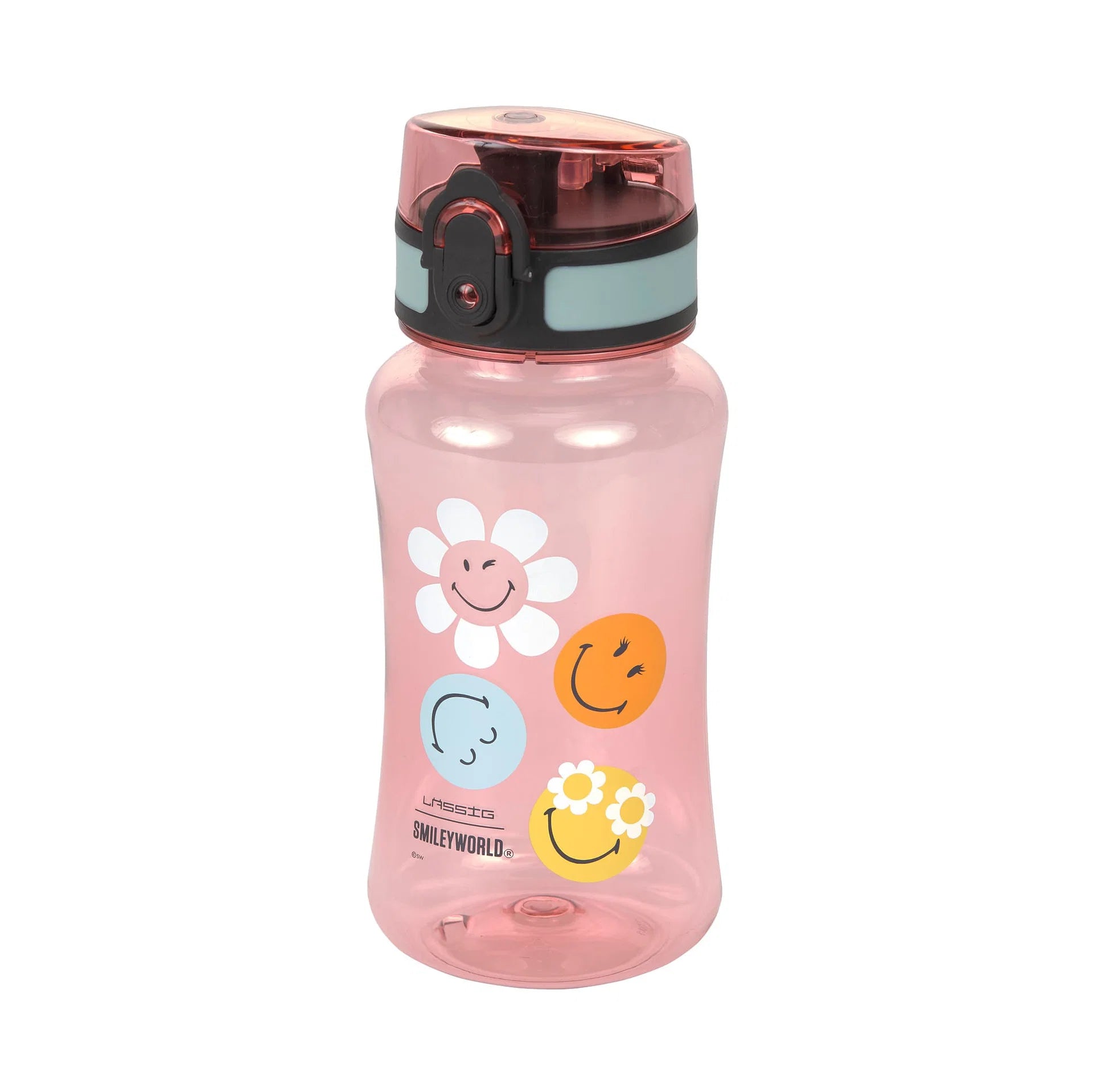 Lässig Trinkflasche SmileyWorld, Rosa