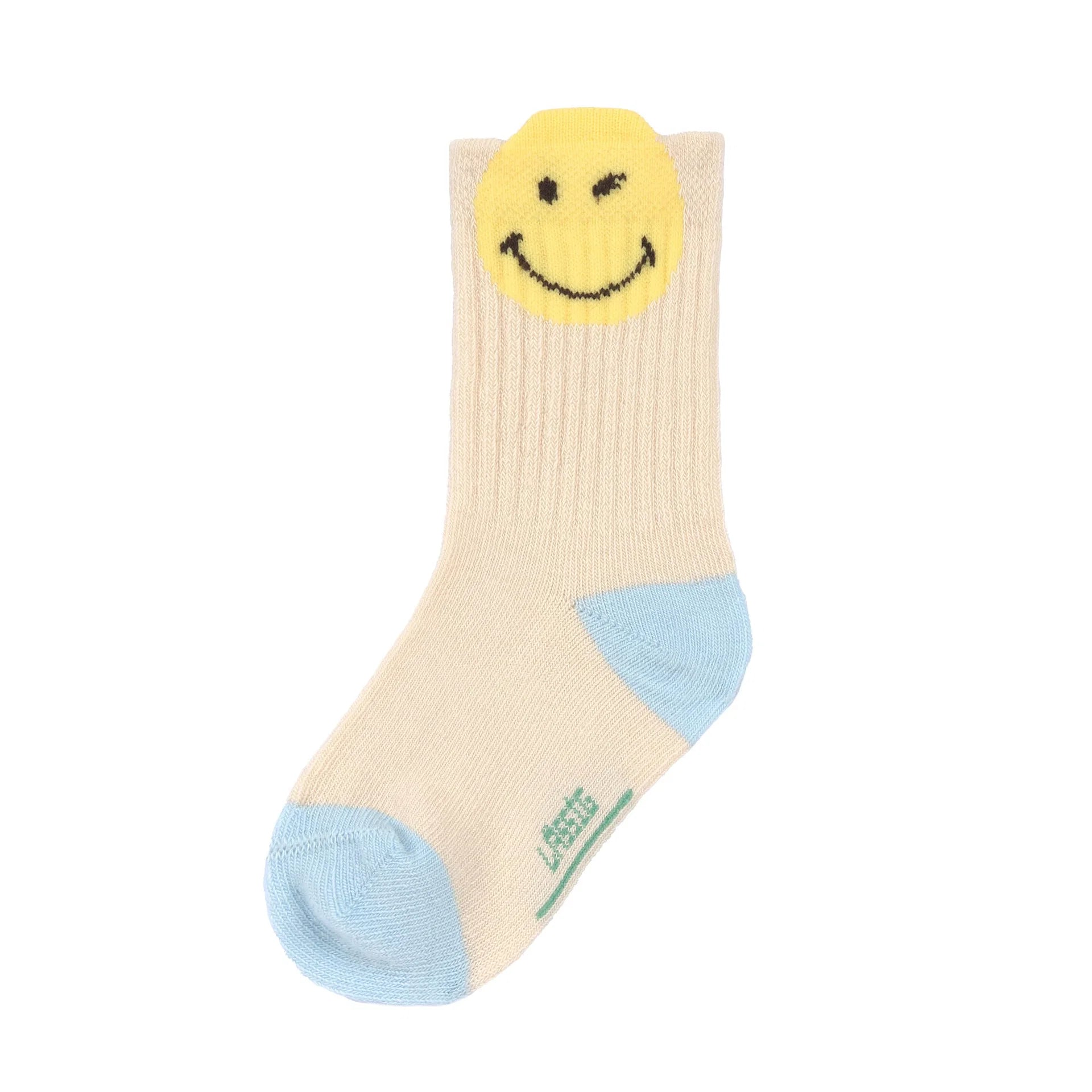 Lässig Socken 3er Set SmileyWorld, Blau
