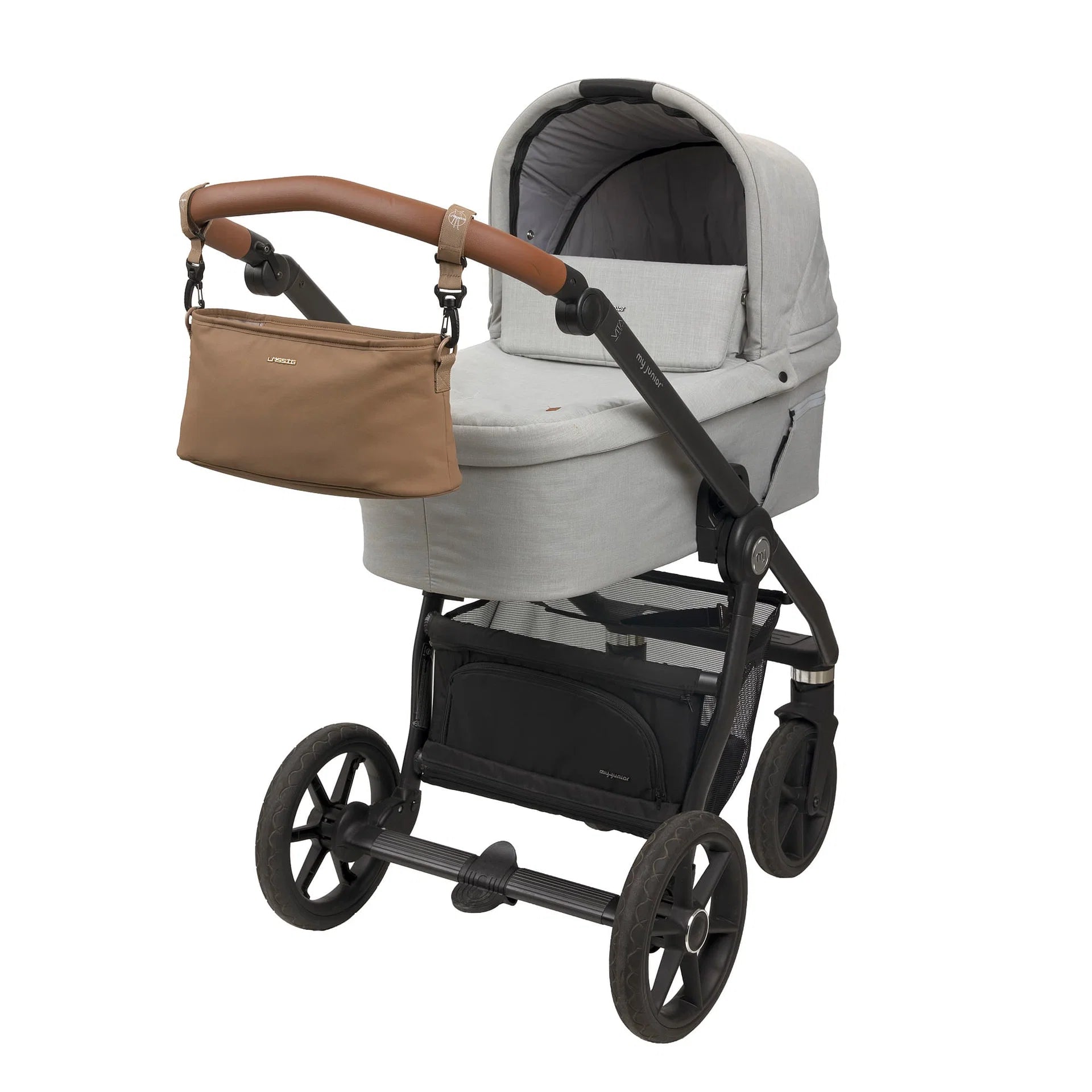 Lässig Kinderwagentasche Organizer, Braun